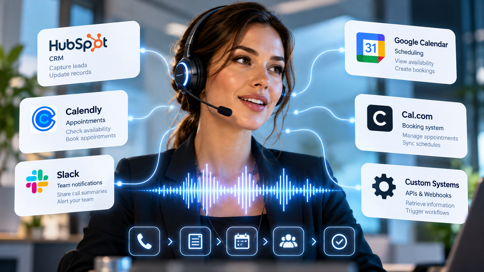 AI Voice Agents for Businesses: How They Integrate With Your Existing Tools
